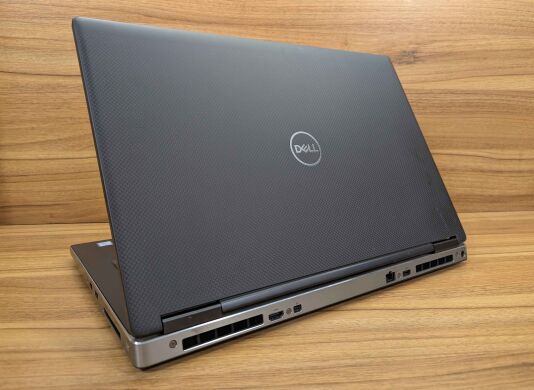 Мобільна робоча станція Dell Precision 7740 / 17.3" (1920x1080) IPS / Intel Core i7-9750H (6 (12) ядер по 2.6 - 4.5 GHz) / 64 GB DDR4 / 1000 GB SSD / nVidia Quadro RTX 4000, 8 GB GDDR6, 256-bit / HDMI / WebCam / Windows 10 Мобільна робоча станція Dell Precision 7740 / 17.3" (1920x1080) IPS / Intel Core i7-9750H (6 (12) ядер по 2.6 - 4.5 GHz) / 64 GB DDR4 / 1000 GB SSD / nVidia Quadro RTX 4000, 8 GB GDDR6, 256-bit / HDMI / WebCam / Windows 10