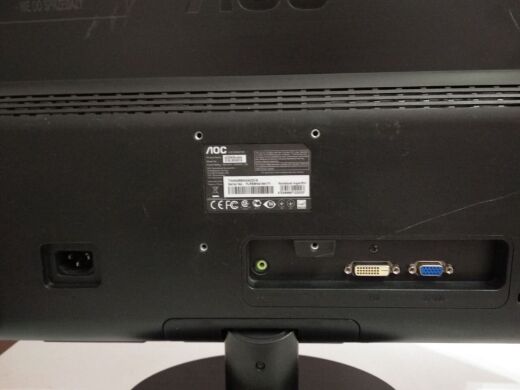 Монитор Б-класс AOC e2250Swda / 21.5" (1920x1080) TN / DVI, VGA / VESA 75x75 / Встроенные колонки