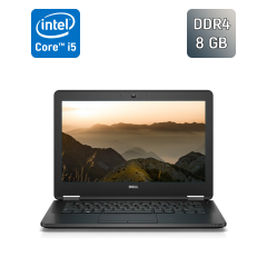 Нетбук Dell Latitude E7270 / 12.5" (1366x768) TN / Intel Core i5-6300U (2 (4) ядра по 2.4 - 3.0 GHz) / 8 GB DDR4 / 256 GB SSD / Intel HD Graphics 520 / HDMI / WebCam / Windows 10