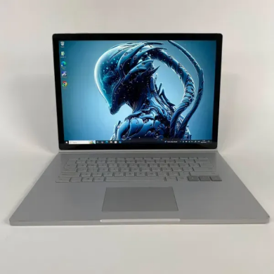 Ноутбук-трансформер Б-класс Microsoft Surface Book 2 / 15" (3240x2160) IPS Touch / Intel Core i7-8650U (4 (8) ядра по 1.9 - 4.2 GHz) / 16 GB DDR3 / 256 GB SSD / nVidia GeForce GTX 1060, 6 GB GDDR5, 192-bit / USB Type-C