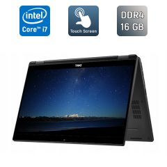 Ноутбук-трансформер Dell Latitude 7390 / 13.3" (1920x1080) IPS Touch / Intel Core i7-8650U (4 (8) ядра по 1.9 - 4.2 GHz) / 16 GB DDR4 / 512 GB SSD / Intel UHD Graphics 620 / WebCam / USB Type-C / Windows 10
