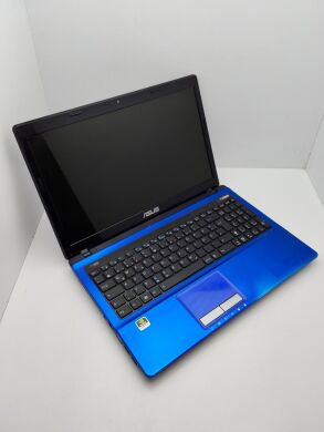 Ноутбук Asus K53 / 15.6" (1366x768) TN / Intel Core i3-2310M (2 (4) ядра по 2.1 GHz) / 6 GB DDR3 / 320 GB HDD / nVidia GeForce GT 520M, 1 GB DDR3, 64-bit / WebCam