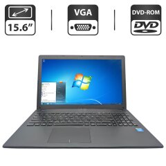 Ноутбук Asus R512C / 15.6" (1366x768) TN / Intel Core i3-3217U (2 (4) ядра по 1.8 GHz) / 4 GB DDR3 / 250 GB HDD / Intel HD Graphics 4000 / WebCam / DVD-ROM