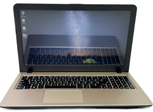 Ноутбук Asus R540L / 15.6" (1366x768) TN / Intel Core i5-5200U (2 (4) ядра по 2.2 - 2.7 GHz) / 12 GB DDR3 / 240 GB SSD / nVidia GeForce 920M, 2 GB DDR3, 64-bit / WebCam