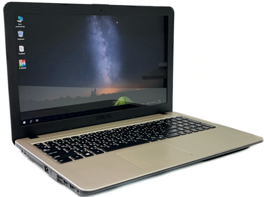 Ноутбук Asus R540L / 15.6" (1366x768) TN / Intel Core i5-5200U (2 (4) ядра по 2.2 - 2.7 GHz) / 12 GB DDR3 / 240 GB SSD / nVidia GeForce 920M, 2 GB DDR3, 64-bit / WebCam