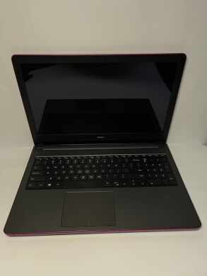 Ноутбук Б-клас Dell Inspiron 5555 / 15.6" (1366x768) TN Touch / AMD E2-7110 (4 ядра по 1.8 GHz) / 8 GB DDR3 / 120 GB SSD / AMD Radeon R2 Graphics / WebCam / HDMI