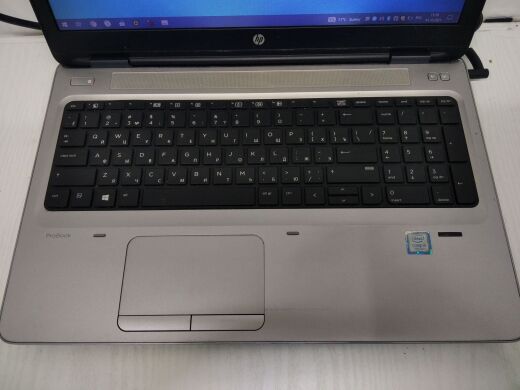 Ноутбук HP ProBook 650 G3 / 15.6" (1366x768) TN / Intel Core i5-7200U (2 (4) ядра по 2.5 - 3.1 GHz) / 8 GB DDR4 / 240 GB SSD / Intel HD Graphics 620 / WebCam / DVD-RW / Без АКБ