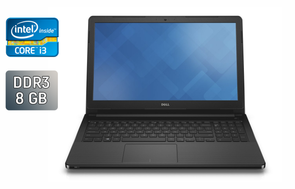 Ноутбук Dell Inspiron 15-3558 / 15.6" (1366x768) TN / Intel Core i3-5005U (2 (4) ядра по 2.0 GHz) / 8 GB DDR3 / 240 GB SSD / Intel HD Graphics 5500 / WebCam / Windows 10 Ноутбук Dell Inspiron 15-3558 / 15.6" (1366x768) TN / Intel Core i3-5005U (2 (4) ядра по 2.0 GHz) / 8 GB DDR3 / 240 GB SSD / Intel HD Graphics 5500 / WebCam / Windows 10