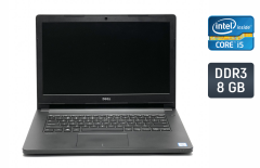 Ноутбук Dell Latitude 3470 / 14" (1920x1080) IPS / Intel Core i5-6200U (2 (4) ядра по 2.3 - 2.8 GHz) / 8 GB DDR3 / 256 GB SSD / Intel HD Graphics 520 / WebCam / Windows 10