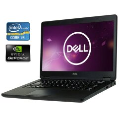 Ноутбук Dell Latitude 5480 / 14" (1920x1080) TN / Intel Core i5-7440HQ (4 ядра по 2.8 - 3.8 GHz) / 8 GB DDR4 / 256 GB SSD / nVidia GeForce 930MX, 2 GB DDR3, 64-bit / WebCam / Win 11 Pro