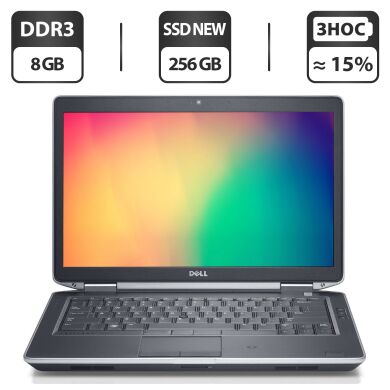 Ноутбук Dell Latitude E6440 / 14" (1366x768) TN / Intel Core i5-4310M (2 (4) ядра по 2.7 - 3.4 GHz) / 8 GB DDR3 / 256 GB SSD NEW / AMD Radeon HD 8690M, 1 GB GDDR5, 64-bit / WebCam / DVD-ROM / HDMI