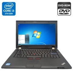 Ноутбук Lenovo ThinkPad L420 / 14" (1366x768) TN / Intel Core i3-2350M (2 (4) ядра по 2.3 GHz) / 8 GB DDR3 / 320 GB HDD / Intel HD Graphics 30000 / WebCam / DVD-ROM
