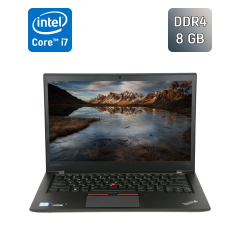 Ноутбук Lenovo ThinkPad T460s / 14" (1920x1080) IPS / Intel Core i7-6600U (2 (4) ядра по 2.6 - 3.4 GHz) / 8 GB DDR4 / 256 GB SSD / Intel HD Graphics 520 / WebCam / TouchID / Windows 10