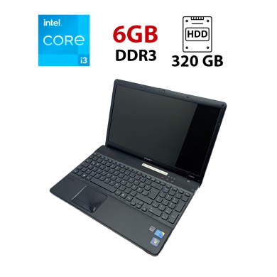 Ноутбук Sony VPC156 / 15.6" (1366x768) TN / Intel Core i3-380M (2 (4) ядра по 2.53 GHz) / 6 GB DDR3 / 320 GB HDD / Intel HD Graphics / WebCam Ноутбук Sony VPC156 / 15.6" (1366x768) TN / Intel Core i3-380M (2 (4) ядра по 2.53 GHz) / 6 GB DDR3 / 320 GB HDD / Intel HD Graphics / WebCam
