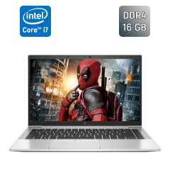 Ультрабук Б-класс HP EliteBook 840 G8 / 14" (1920x1080) IPS / Intel Core i7-1185G7 (4 (8) ядра по 3.0 - 4.8 GHz) / 16 GB DDR4 / 512 GB SSD / Intel Iris Xe Graphics / WebCam / TouchID / Windows 10