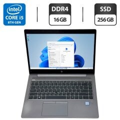 Ультрабук Б-клас HP ZBook 14u G6 / 14" (1920x1080) IPS / Intel Core i5-8365U (4 (8) ядра по 1.6 - 4.1 GHz) / 16 GB DDR4 / 256 GB SSD / Intel UHD Graphics 620 / WebCam / Windows 11 Pro
