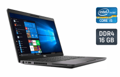 Ультрабук Dell Latitude 5400 / 14" (1920x1080) IPS / Intel Core i5-8365U (4 (8) ядра по 1.6 - 4.1 GHz) / 16 GB DDR4 / 512 GB SSD / Intel UHD Graphics / WebCam / Windows 10