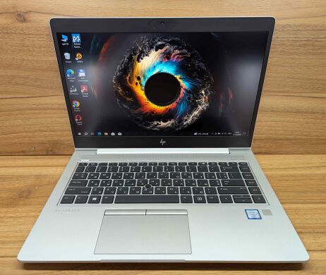 Ультрабук HP EliteBook 840 G5 / 14" (1920x1080) IPS / Intel Core i7-8650U (4 (8) ядра по 1.9 - 4.2 GHz) / 16 GB DDR4 / 512 GB SSD / Intel UHD Graphics 620 / TouchID / WebCam / Windows 10
