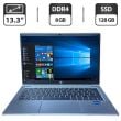 Ультрабук HP ProBook 430 G8 / 13.3" (1366x768) TN / Intel Core i3-1115G4 (2 (4) ядра по 4.1 GHz) / 8 GB DDR4 / 128 GB SSD / Intel UHD Graphics / WebCam
