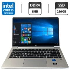 Ультрабук HP ProBook 440 G9 / 14" (1920x1080) IPS / Intel Core i3-1215U (6 (8) ядер по 1.2 - 4.4 GHz) / 8 GB DDR4 / 256 GB SSD / Intel UHD Graphics / WebCam