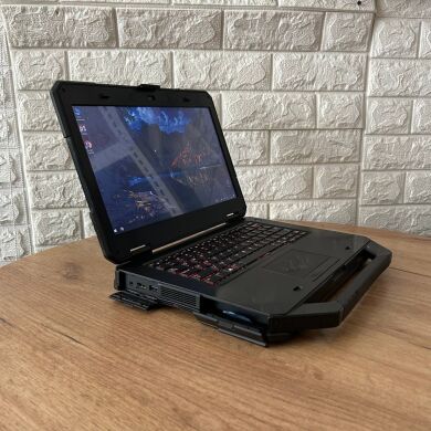 Захищений ноутбук Б-клас Dell Latitude 5414 Rugged / 14" (1366x768) TN / Intel Core i5-6300U (2 (4) ядра по 2.4 - 3.0 GHz) / 8 GB DDR4 / 512 GB SSD / Intel HD Graphics 520 / WebCam