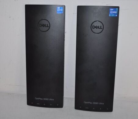 Неттоп Dell OptiPlex 3090 Ultra USFF / Intel Core i5-1145G7 (4 (8) ядра по 4.4 GHz) / 8 GB DDR4 / 128 GB SSD M.2 / Intel Iris Xe Graphics / Wi-Fi / Bluetooth / Windows 11 Pro / Блок питания