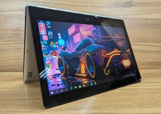 Ноутбук-трансформер Б-класс Lenovo Yoga 900-13 ISK / 13.3" (3200x1800) IPS Touch / Intel Core i7-6500U (2 (4) ядра по 2.5 - 3.1 GHz) / 8 GB DDR3 / 512 GB SSD / Intel HD Graphics 520 / WebCam / Windows 10