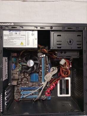 ПК DTS TD-106 Tower / Intel Core 2 Quad Q8200 (4 ядра по 2.33 GHz) / 8 GB DDR3 / 128 GB SSD / Intel GMA 4500 / 350W