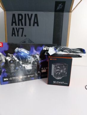 Ігровй ПК 1stPlayer Ariya AY7 Tower / Intel Core i5-9400 (6 ядер по 2.9 - 4.1 GHz) / 16 GB DDR4 / 480 GB SSD + 512 GB SSD M.2 / AMD Radeon RX 590, 8 GB GDDR5, 256-bit / 500W + Кабелі DVI та живлення