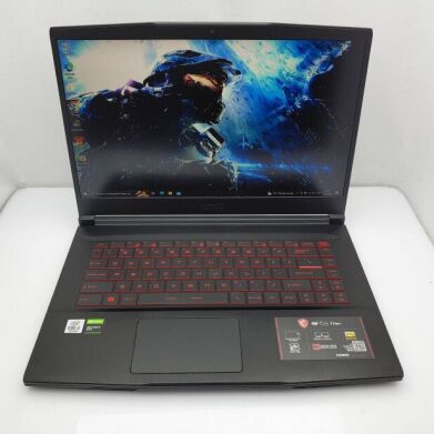 Игровой ноутбук MSI GF63 Thin 10SCXR / 15.6" (1920x1080) IPS / Intel Core i5-10300H (4 (8) ядра по 2.5 - 4.5 GHz) / 16 GB DDR4 / 500 GB SSD / nVidia GeForce GTX 1650 Max-Q, 4 GB GDDR6, 128-bit / WebCam / Win 10 Home