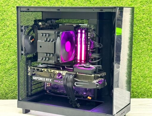 Новый игровой ПК Hyte Y60 Black Tower / Intel Core i7-13700KF (16 (24) ядер по 2.5 - 5.4 GHz) / 32 GB DDR5 / 1000 GB SSD / nVidia GeForce RTX 3090, 24 GB GDDR6X, 384-bit / 1000W / Win 11