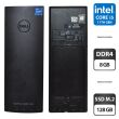 Неттоп Dell OptiPlex 3090 Ultra USFF / Intel Core i5-1145G7 (4 (8) ядра по 4.4 GHz) / 8 GB DDR4 / 128 GB SSD M.2 / Intel Iris Xe Graphics / Wi-Fi / Bluetooth / Windows 11 Pro / Блок питания