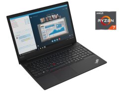 Ноутбук Lenovo ThinkPad E595 / 15.6" (1920x1080) IPS / AMD Ryzen 7 3700U (4 (8) ядра по 2.3 - 4.0 GHz) / 8 GB DDR4 / 256 GB SSD / AMD Radeon RX Vega 10 / WebCam / Win 10 Pro