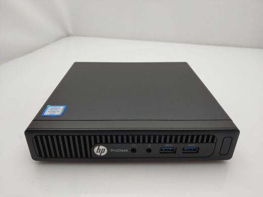Неттоп Б класс HP ProDesk 400 G2 mini USFF / Intel Core i3-6100T (2 (4) ядра по 3.2 GHz) / 8 GB DDR4 / 240 GB SSD / Intel HD Graphics 530 / USB 3.0 / DP