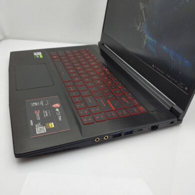 Игровой ноутбук MSI GF63 Thin 10SCXR / 15.6" (1920x1080) IPS / Intel Core i5-10300H (4 (8) ядра по 2.5 - 4.5 GHz) / 16 GB DDR4 / 500 GB SSD / nVidia GeForce GTX 1650 Max-Q, 4 GB GDDR6, 128-bit / WebCam / Win 10 Home
