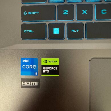 Игровой ноутбук MSI Thin 15 B13VE / 15.6" (1920x1080) IPS / Intel Core i5-13420H (8 (12) ядер по 3.4 - 4.6 GHz) / 16 GB DDR4 / 512 GB SSD NVMe / nVidia GeForce RTX 4050, 6 GB GDDR6, 96-bit / WebCam