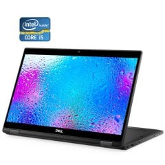 Ноутбук-трансформер Б-класс Dell Latitude 7390 2-in-1 / 13.3" (1920x1080) IPS Touch / Intel Core i5-8350U (4 (8) ядра по 1.7 - 3.6 GHz) / 8 GB DDR4 / 256 GB SSD / Intel UHD Graphics 620 / WebCam / Win 11 Pro