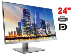 Монітор HP EliteDisplay E243i / 24" (1920x1200) IPS / 1x HDMI, 1x DisplayPort, 1x VGA, 3x USB 3.0 / VESA 100x100 / Pivot