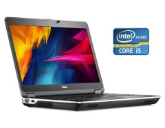 Ноутбук Dell Latitude E6440 / 14" (1366x768) TN / Intel Core i5-4310M (2 (4) ядра по 2.7 - 3.4 GHz) / 8 GB DDR3 / 240 GB SSD / Intel HD Graphics 4600 / WebCam / Win 10 Pro