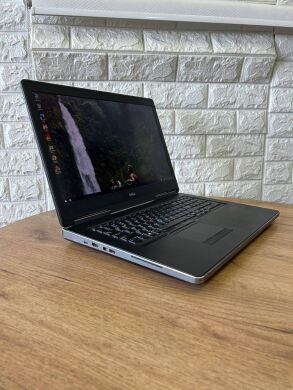 Мобільна робоча станція Б-клас Dell Precision 7710 / 17.3" (1920x1080) IPS / Intel Core i7-6920HQ (4 (8) ядра по 2.9 - 3.8 GHz) / 16 GB DDR4 / 512 GB SSD / nVidia Quadro M3000M, 4 GB GDDR5, 256-bit
