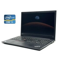 Ноутбук Lenovo ThinkPad E590 / 15.6" (1920x1080) IPS / Intel Core i5-8265U (4 (8) ядра по 1.6 - 3.9 GHz) / 8 GB DDR4 / 256 GB SSD / Intel UHD Graphics 620 / WebCam / Win 10 Pro