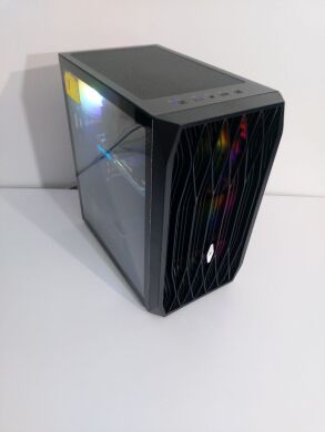Ігровй ПК 1stPlayer Ariya AY7 Tower / Intel Core i5-9400 (6 ядер по 2.9 - 4.1 GHz) / 16 GB DDR4 / 480 GB SSD + 512 GB SSD M.2 / AMD Radeon RX 590, 8 GB GDDR5, 256-bit / 500W + Кабелі DVI та живлення