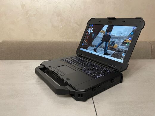 Захищений ноутбук Dell Latitude 7424 Rugged Extreme / 14" (1920x1080) IPS Touch / Intel Core i5-8350U (4 (8) ядра по 1.7 - 3.6 GHz) / 16 GB DDR4 / 1000 GB SSD M.2 / AMD Radeon RX 540, 2 GB GDDR5, 64-bit / WebCam Захищений ноутбук Dell Latitude 7424 Rugged Extreme / 14" (1920x1080) IPS Touch / Intel Core i5-8350U (4 (8) ядра по 1.7 - 3.6 GHz) / 16 GB DDR4 / 1000 GB SSD M.2 / AMD Radeon RX 540, 2 GB GDDR5, 64-bit / WebCam