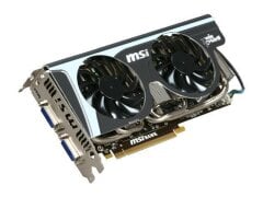 Дискретная видеокарта nVidia GeForce GTX 460 Hawk, 1 GB GDDR5, 256-bit / 2x DVI, 1x mini-HDMI