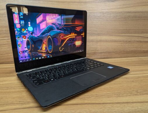 Ноутбук-трансформер Б-класс Lenovo Yoga 900-13 ISK / 13.3" (3200x1800) IPS Touch / Intel Core i7-6500U (2 (4) ядра по 2.5 - 3.1 GHz) / 8 GB DDR3 / 512 GB SSD / Intel HD Graphics 520 / WebCam / Windows 10