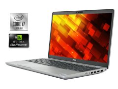 Ноутбук Dell Latitude 5511 / 15.6" (1920x1080) IPS / Intel Core i7-10850H (6 (12) ядер по 2.7 - 5.1 GHz) / 16 GB DDR4 / 512 GB SSD / nVidia GeForce MX150, 2 GB GDDR5, 64-bit / WebCam