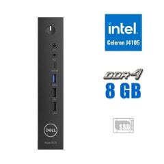 Неттоп Dell WYSE 5070 USFF / Intel Celeron J4105 (4 ядра по 1.5 - 2.5 GHz) / 8 GB DDR4 / 180 GB SSD M.2 / Intel UHD Graphics 600 / 65W / Windows 10 Pro
