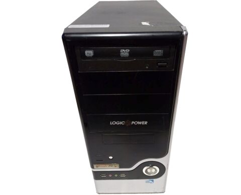 ПК LogicPower Tower / Intel Core i3-2120 (2 (4) ядра по 3.3 GHz) / 4 GB DDR3 / 320 GB HDD / Intel HD Graphics 2000 / 400W / DVD-RW