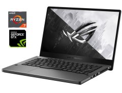 Ігровий ноутбук Asus ROG Zephyrus G14 GA401IU / 14" (1920x1080) IPS / AMD Ryzen 7 4800HS (8 (16) ядер по 2.9 - 4.2 GHz) / 16 GB DDR4 / 1000 GB SSD / nVidia GeForce GTX 1660 Ti Max-Q, 6 GB GDDR6, 192-bit