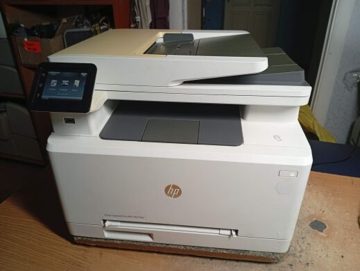 МФУ HP Color LaserJet Pro M277dw / Лазерная цветная печать / 600x600 dpi / A4 / 19 стр/мин / USB 2.0, Ethernet / Дуплекс / WiFi